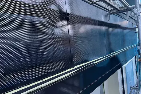 ベランダメッシュ塗装 After