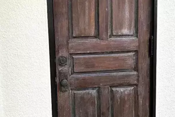 玄関ドア塗装工事 Before